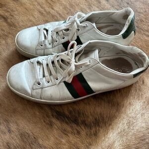 Used Gucci Ace Low-Top Sneakers